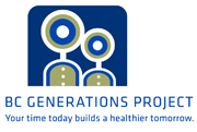 BC Generations Project: your time today builds a healthier tomorrow.
