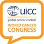 UICC logo: "UICC; global cancer control; WORLD CANCER CONGRESS"