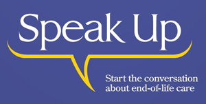 Speak up: Start the conversation about end-of-life care (logo)