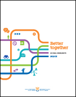 Better Together: Annual Highlights 2012/13 report cover