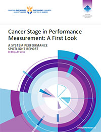 Report cover for Cancer Stage in Performance Measurement: A First Look